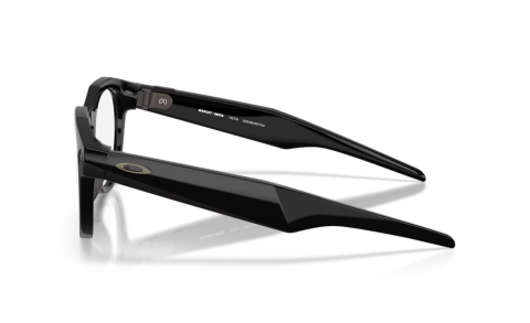 Oakley Meta HSTN AI Glasses Black Frame Clear Lenses Wide - High Bridge Fit [3]
