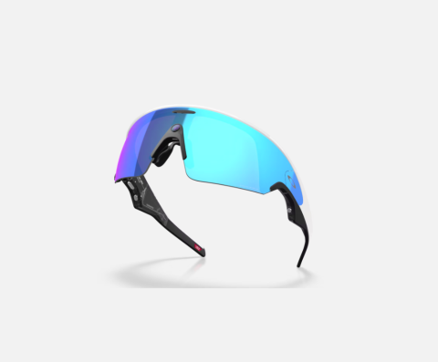 Ochelari Meta - Oakley Meta Vanguard AI Glasses White/Prizm Sapphire