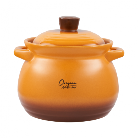 OALA CERAMICA CU CAPAC, 19x19.5 CM, 6 L, NICOLAI TAND, ORIGINI, COOKING BY HEINNER [1]
