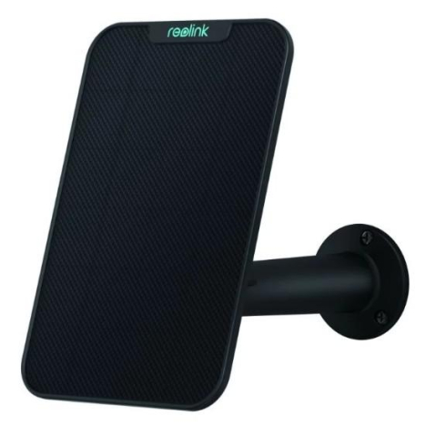 Accesorii - Panou solar Reolink Solar Panel 2 negru Alimentare: 6.0V/ 530mA/ 3.2W Interfata: USB Type-C Protectie: IP65 Temperatura de functionare: -10°C pana la +55°C Dimensiuni: 185.4 x 120.4 x 6.5(mm) Greutate