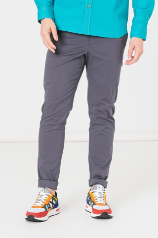Pantaloni - PANTALONI LUNG CASUAL BARBATI GREY L