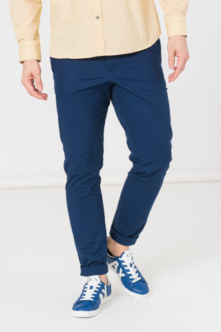 Pantaloni - PANTALONI LUNG CASUAL BARBATI NAVY M
