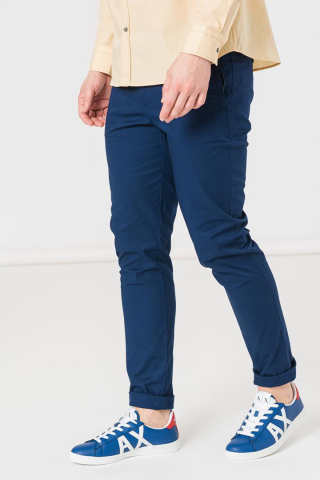 PANTALONI LUNG CASUAL BARBATI NAVY XXL [2]