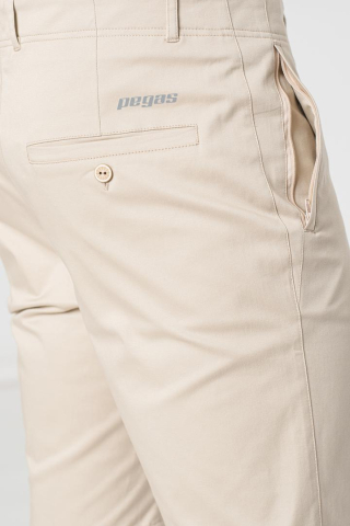 PANTALONI SCURT CASUAL BARBATI BEIGE XL [6]
