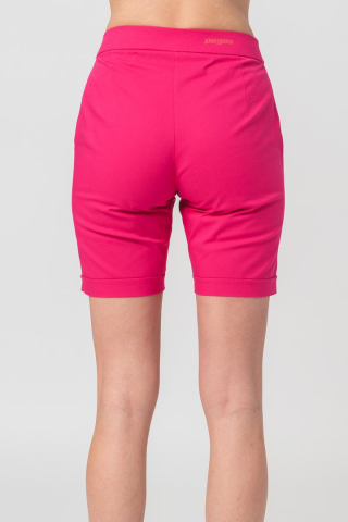 PANTALONI SCURT CASUAL FEMEI FUXIA L [5]