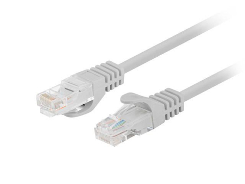 Patch cord Cat.6 UTP 0,25 m gri, Fluke Passed [1]