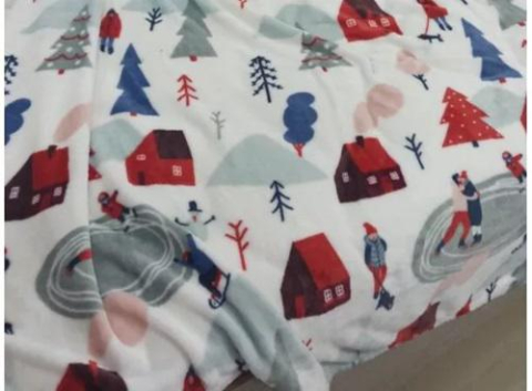 Textile pat - PATURA FLEECE 200X220 CM XMS TOWN