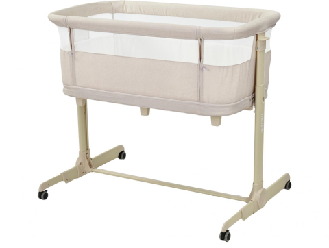 Camera copilului - Patut 2 in 1, co-sleeper si tarc de joaca, bej, U-Grow