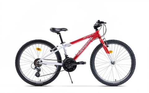 Biciclete - PEGAS DRUMET 24'' ROSU ALB