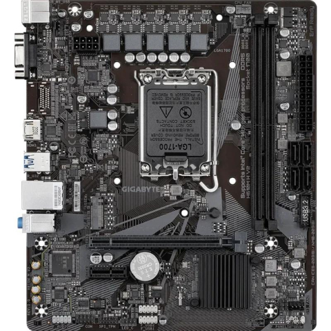 Placa de baza Gigabyte H610M H V2, Socket 1700, DDR5, Micro-ATX [1]