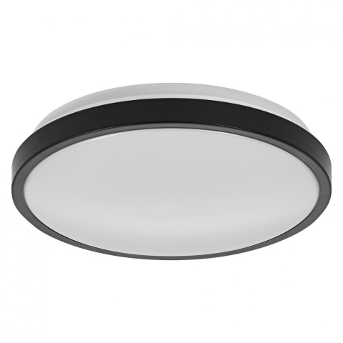 Plafoniera LED pentru baie Ledvance Orbis Disc Black, 18W, 2200 lm, lumina alba (3000-4000K), IP44, Ø300x47mm, aluminiu/metal, Negru [1]