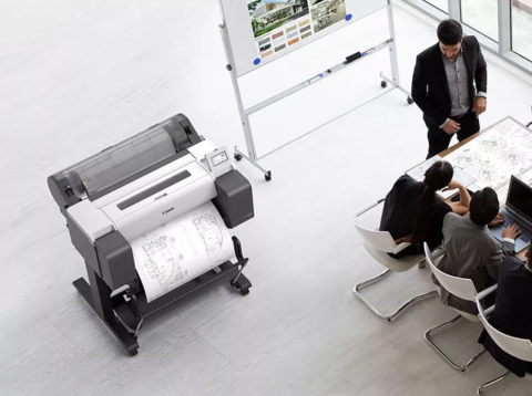 Plotter Canon imagePROGRAF TM-255 + HDD 500GB, 24"(610mm), format A1, 5 culori, rezolutie max 2400x1200dpi, memorie 2GB, limbaje de imprimare: HP-GL/2, HP RTL, PDF (Ver. 1.7), JPEG (Ver. JFIF 1.02), C [2]
