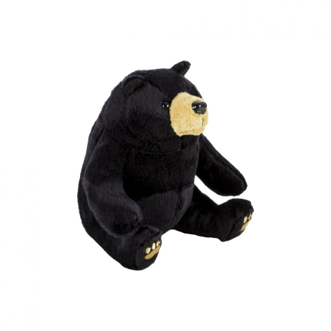 Jucarii de plus - Pluș urs negru, 15 cm
