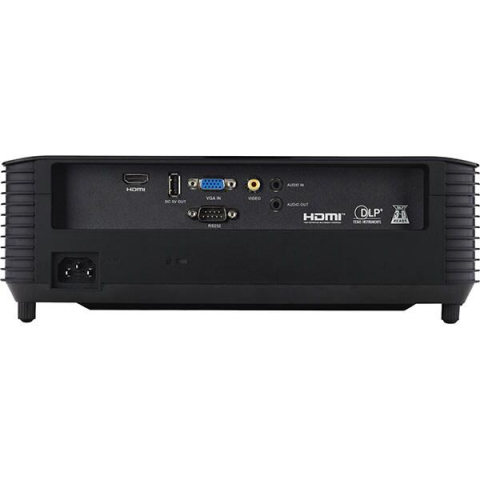 Proiector Acer X1128I, DLP, SVGA 800* 600, up to WUXGA 1920* 1200, 4800 lumeni, 4:3/ 16:9, 20.000:1, zoom digital 2x, zoom optic 1.1x, distanta maxima de proiectie 11.8 m, dimensiune maxima imagine 30 [1]