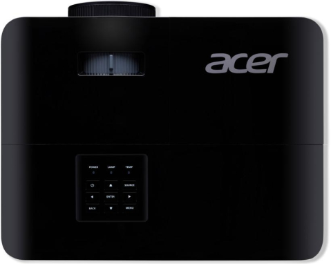 Videoproiectoare & Accesorii - Proiector Acer X1228i, DLP 3D ready, XGA 1024* 768, up to WUXGA 1920* 1200, 4800 lumeni, 4:3/ 16:9, 20.000:1, zoom 1.1, dimensiune maxima imagine 300", distanta maxima de proiectie 11.8 m, boxa 3W, la