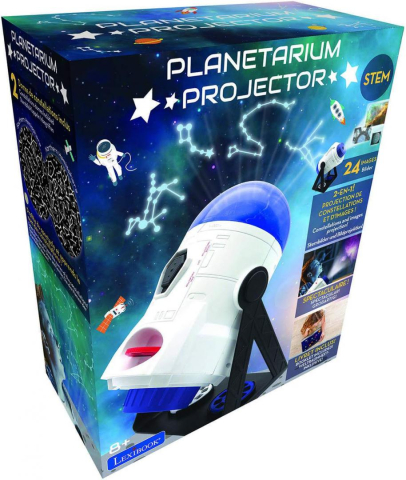 PROIECTOR CU CONSTELATII SI IMAGINI, 2IN1, 360 DE GRADE, LEXIBOOK [1]