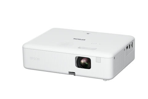 Proiector Epson CO-W01, 3LCD, 3.000 lumeni/ 2.000 Ecomode, WXGA, HD ready, 16:10, lampa 6.000 ore/ 12.000 ore Economy mode, corectie ± 30, zoom 1- 1.35, dimensiune maxima imagine 378", distanta maxima [1]