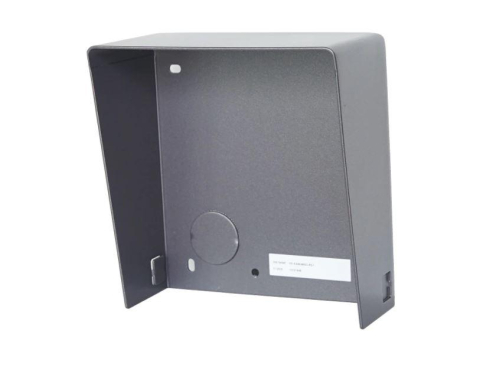 Accesorii - Protectie ploaie pentru un modul de videointerfon modular Hikvision DS- KABD8003-RS1/S, material otel inoxidabil, montaj aplicat, dimensiuni: 116.4 × 122 × 58 mm, greutate: 298.9 g
