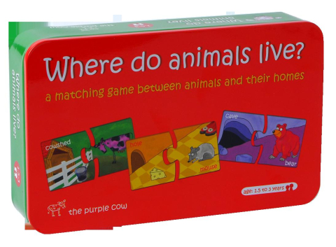 Puzzle - Where d Animals Live