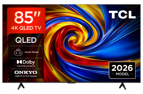 Televizoare - Televizor TCL QLED 85QLED780L, 214 cm, Smart Google TV, 4K, Onkyo (Model 2026)
