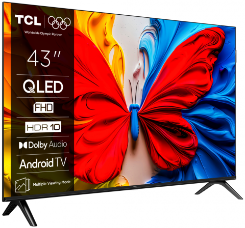 Televizor TCL QLED 43S51K, 108 cm, Smart Android TV, FHD [1]