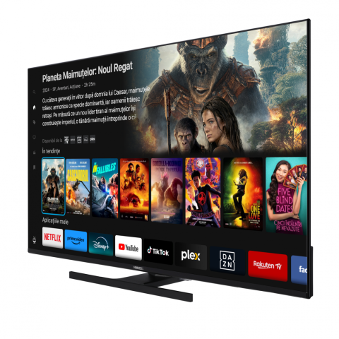 QLED TV HORIZON SMART 65HQ8560U/D, 65" D-LED, 4K Ultra HD, DVB-S2/T2/C, CME 800Hz, TiVo, Contrast 5000:1, 250 cd/m2, 1x CI+, 3x HDMI (v2.1), 2x USB(v2.0), 1x Optic, 1x AUX, 1x LAN(RJ45), USB Player (A [2]