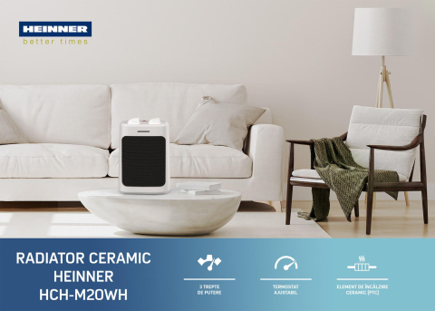 RADIATOR CERAMIC HEINNER HCH-M20WH [5]