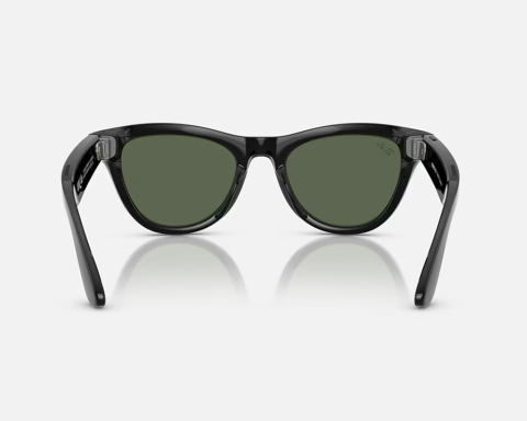 Ray-Ban Meta Skyler Gen 1 High Bridge Fit Shiny Black G-15 Green 52-20 [5]