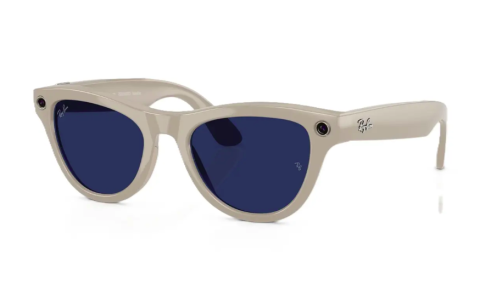 Ray-Ban Meta Skyler Gen 1 High Bridge FIT Shiny Chalky Gray Clear/Sapphire Transitions 52-20 [4]
