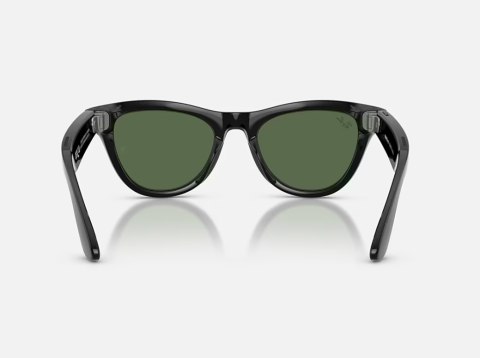 Ray-Ban Meta Skyler Gen 2 High Bridge Fit Shiny Black G-15 Green 52-20 [2]