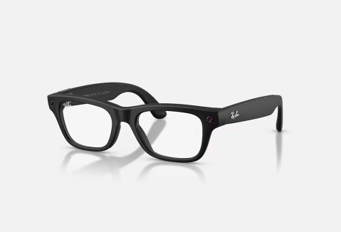 Ray-Ban Meta Blayzer Optics Gen 2 AI Glasses Matte Black/Demo RW7001 2077 50 [1]
