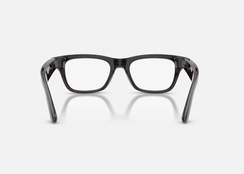 Ray-Ban Meta Blayzer Optics Gen 2 Universal Fit Shiny Transparent Black Demo Lens 54-19 [3]