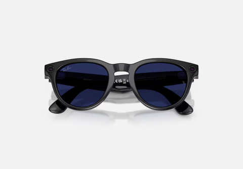 Ochelari Meta - Ray-Ban Meta Headliner Gen 2 High Bridge FIT Shiny Black Clear/Sapphire Transitions 50-23