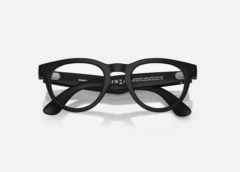 Ray-Ban Meta Headliner Gen 2 High Bridge Fit Matte Black Clear Blue-Violet Light Filter 50-23 [4]