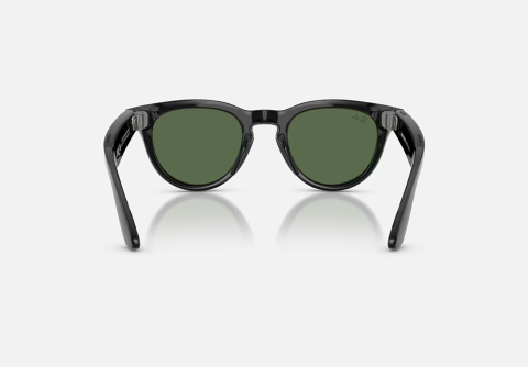 Ray-Ban Meta Headliner Gen 2 Low Bridge Fit Shiny Black G-15 Green 51-23 [3]