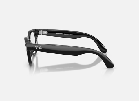 Ray-Ban Meta Headliner Gen 2 High Bridge FIT Shiny Black Graphite Green Transitions 50-23 [5]