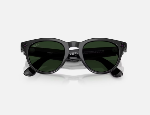 Ray-Ban Meta Headliner Gen 2 High Bridge FIT Shiny Black Graphite Green Transitions 50-23 [3]