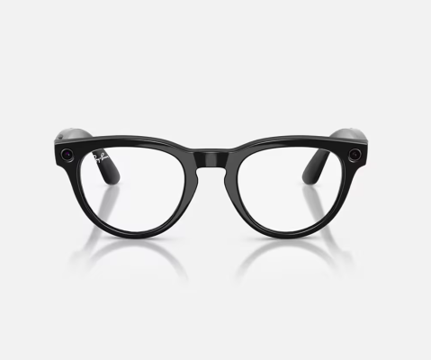 Ray-Ban Meta Headliner Gen 2 High Bridge FIT Shiny Black Graphite Green Transitions 50-23 [2]