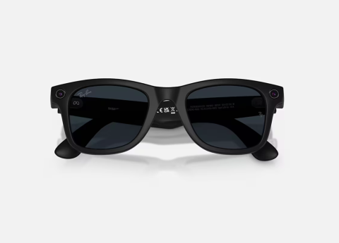 Ray-Ban Meta Wayfarer Gen 2 High Bridge FIT Matte Black Clear/Grey Transitions 50-22 [7]