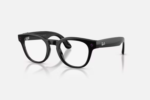 Gadgeturi - Ray-Ban Meta Scriber Optics Gen 2 Universal Fit Shiny Black Demo Lens 49-22