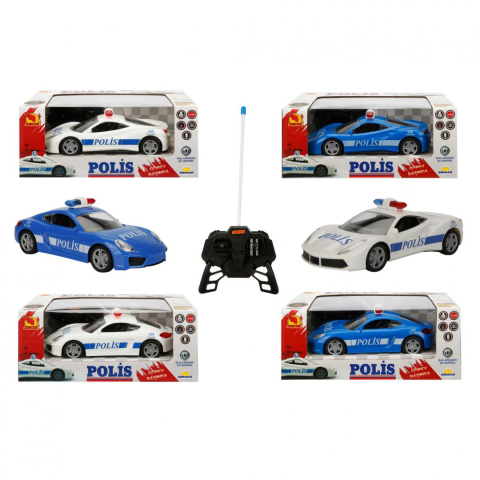 REMOTE CONTROL POLICE CAR, AZTEC, SCALE 1:20 [8]