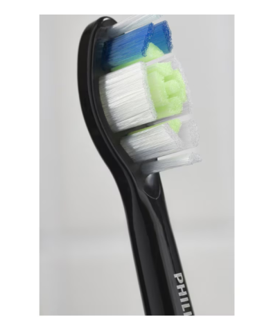 Rezerve PHILIPS Sonicare Optimal White HX6064/88, Pachet de 4 capete de periere, Standard, Click-on, Sincronizarea modurilor BrushSync, Negru, L x A x I (mm) 60x25.7x230.5 [1]