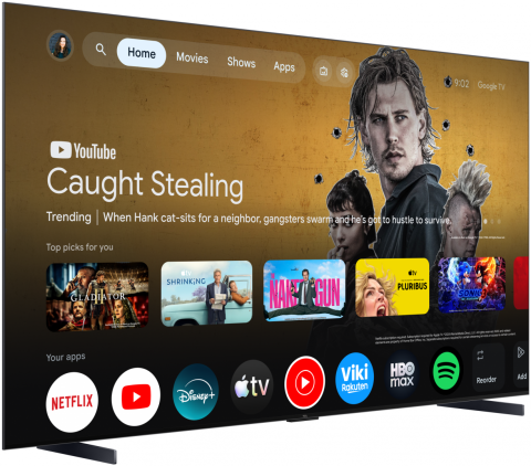 Televizor TCL RGB-MiniLed 98RM7L, 248 cm, Smart Google TV, 4K Ultra HD, 144Hz, Clasa D (Model 2026) [1]