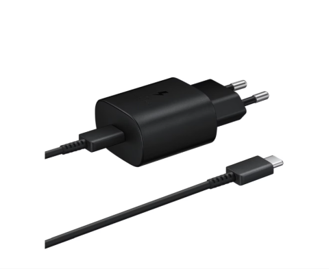 Accesorii - Samsung Charger+ Type-C to C Cable Bk