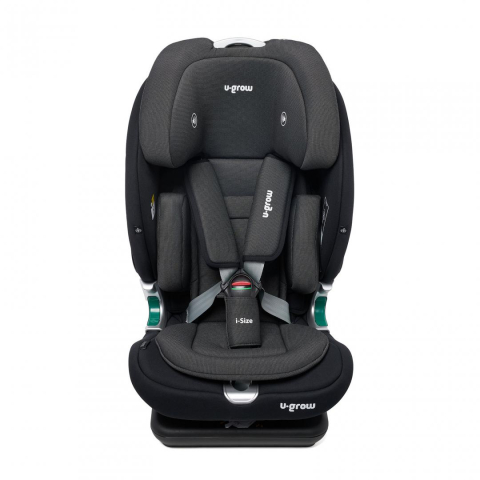 Scaun auto I-size U-Grow Goldfix Plus, isofix, 76-150 cm (9-36 kg), boxa bluetooth , negru [3]