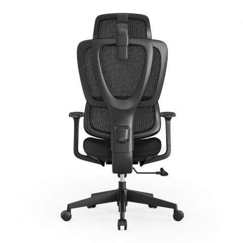 Scaun birou Serioux Aeromesh, Dimensiuni (LxAxÎ): 68,5x67x111-119cm, Capacitate greutate: 150 kg, Material suprafață: Material plasă, Material cadru: Fibră de sticlă de înaltă rezistență, Tip cotieră: [4]