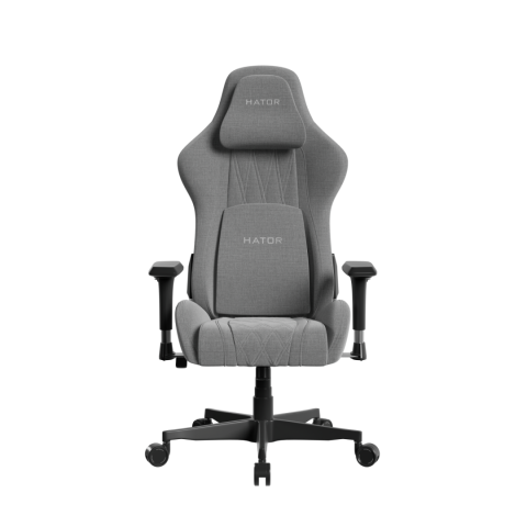Scaun Gaming Hator Darkside 3M Fabric, pana in 120 kg, Gri [1]