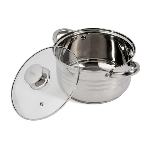 SEMIOALA INOX+CAPAC, 20X11.5 CM, 3.5 L, MYRA, COOKING BY HEINNER [1]