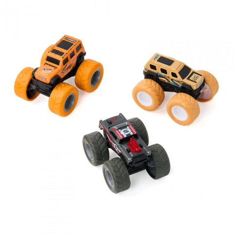 SET 3 MASINI OFF-ROAD-360 DE GRADE, MOMKI [3]
