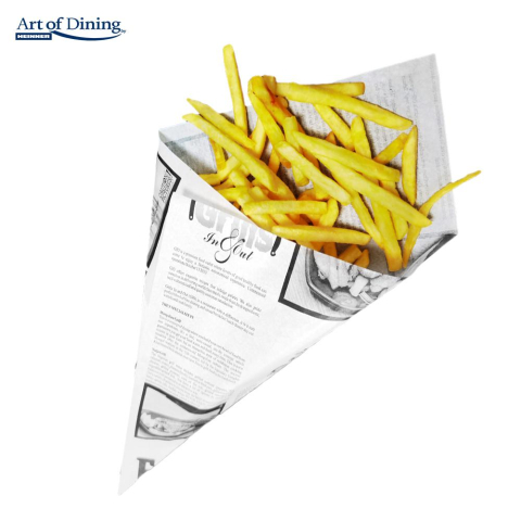 SET 500 BUCATI HARTIE IMPERMEABILA REZISTENTA LA GRASIME TIP ZIAR, 200 x 250 MM, ART OF DINING [5]